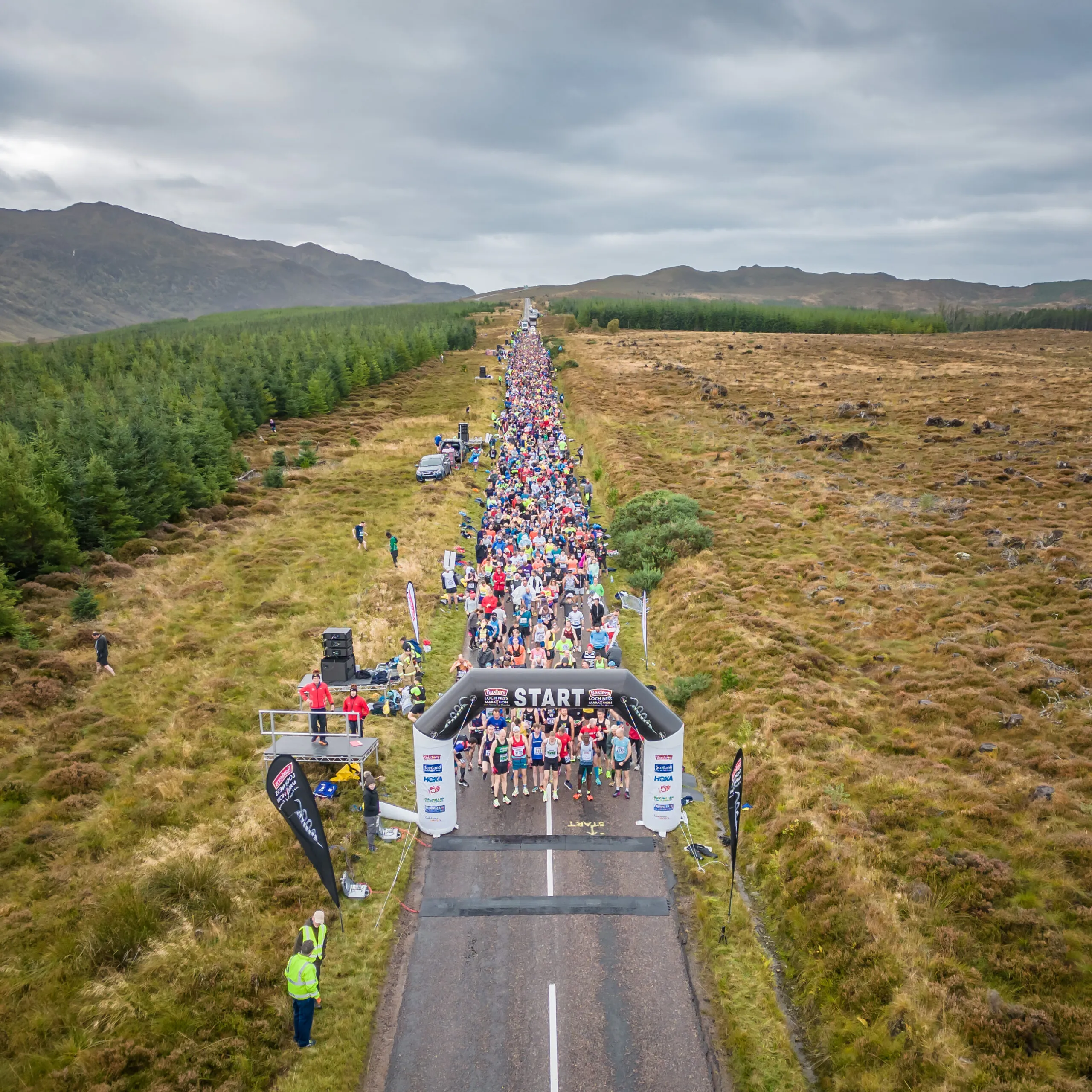 Twentieth Baxters Loch Ness Marathon hailed a monster success – as 10K record smashed